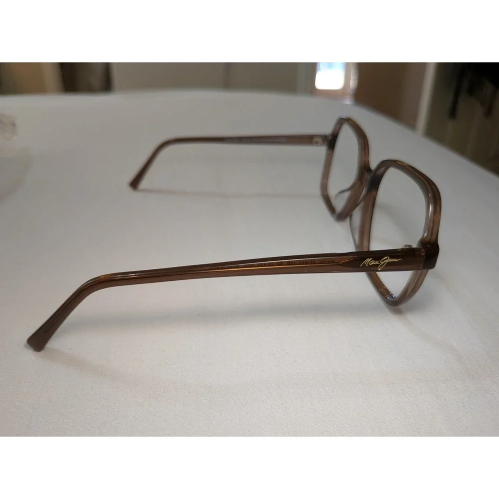 Maui Jim Little Bell MJ 860-19B Translucent Light Espresso Sunglasses frames